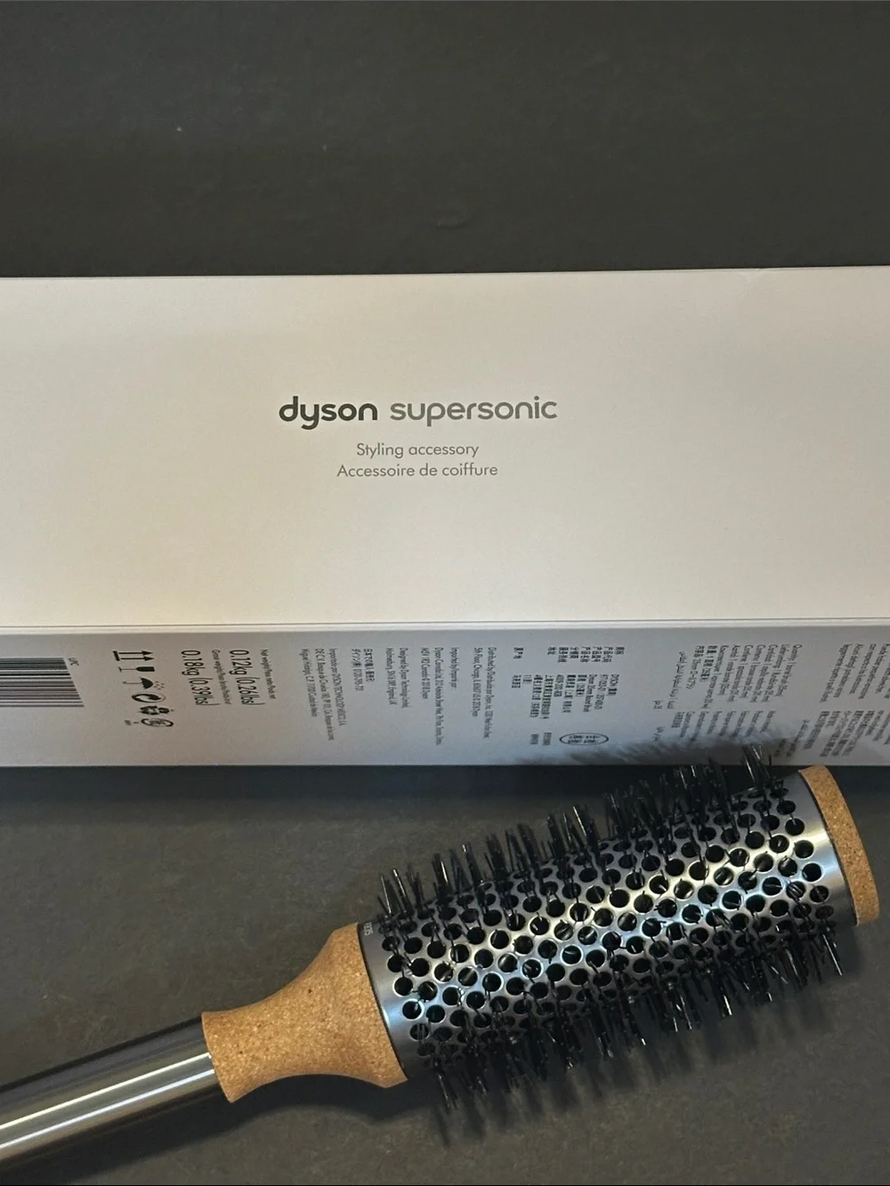 New Genuine Dyson Supersonic 35mm Vented Barrel Round Hair Brush in Box